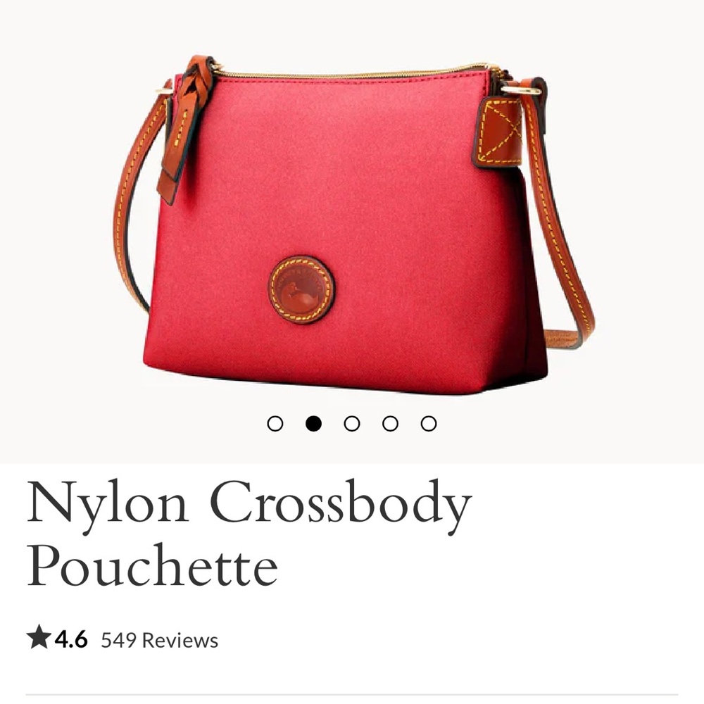 Dooney & Bourke Cross Body Purse (Apricot)